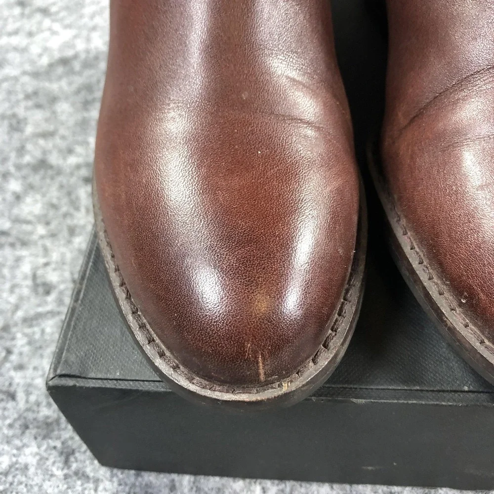 Cole Haan Grand.OS Boots Womens 6 B Brown Leather Waterproof Chelsea Ankle